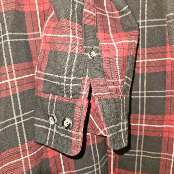 Voyager Men's Flannel Shacket with Waffle Thermal Lining ~ Size Extra Large - Picture 5 of 7